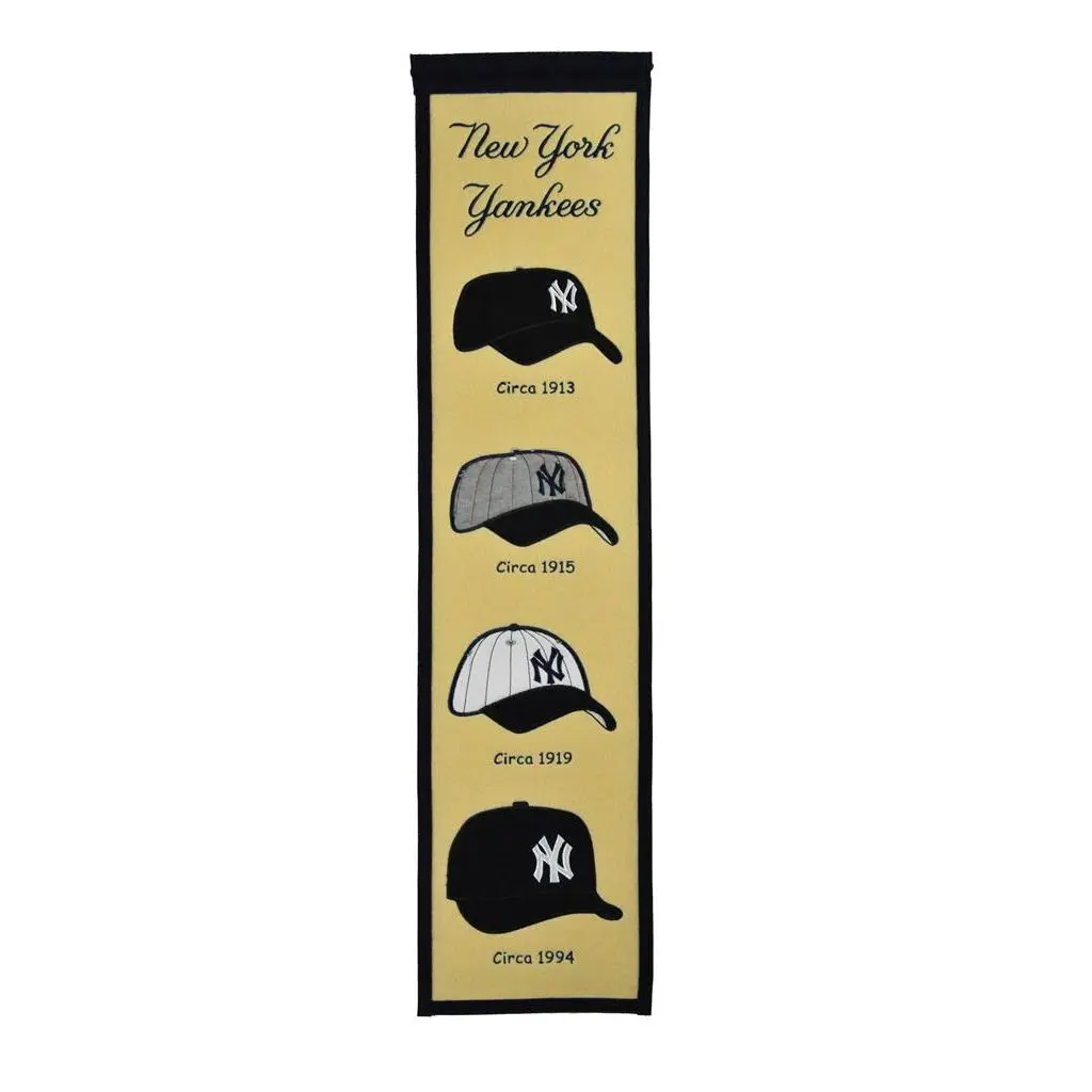 New York Yankees Fan Favorite Heritage Banner - 8"x32"