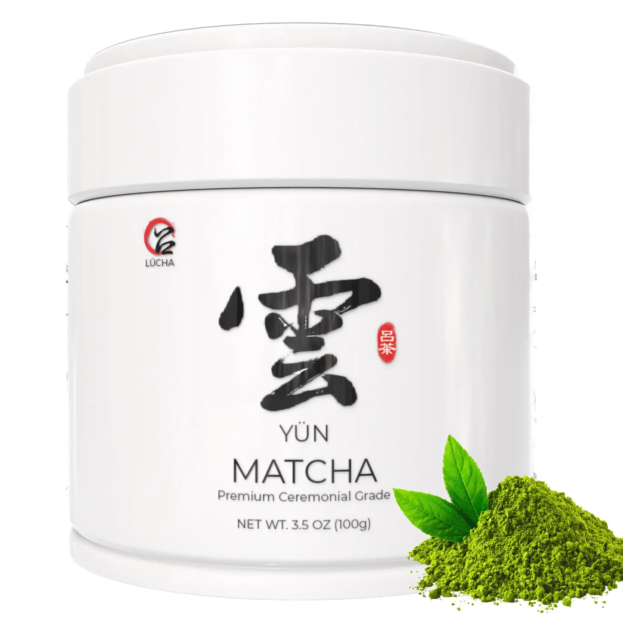 LÜCHA Ceremonial Grade Matcha Tea Powder - 1.06oz (30g)