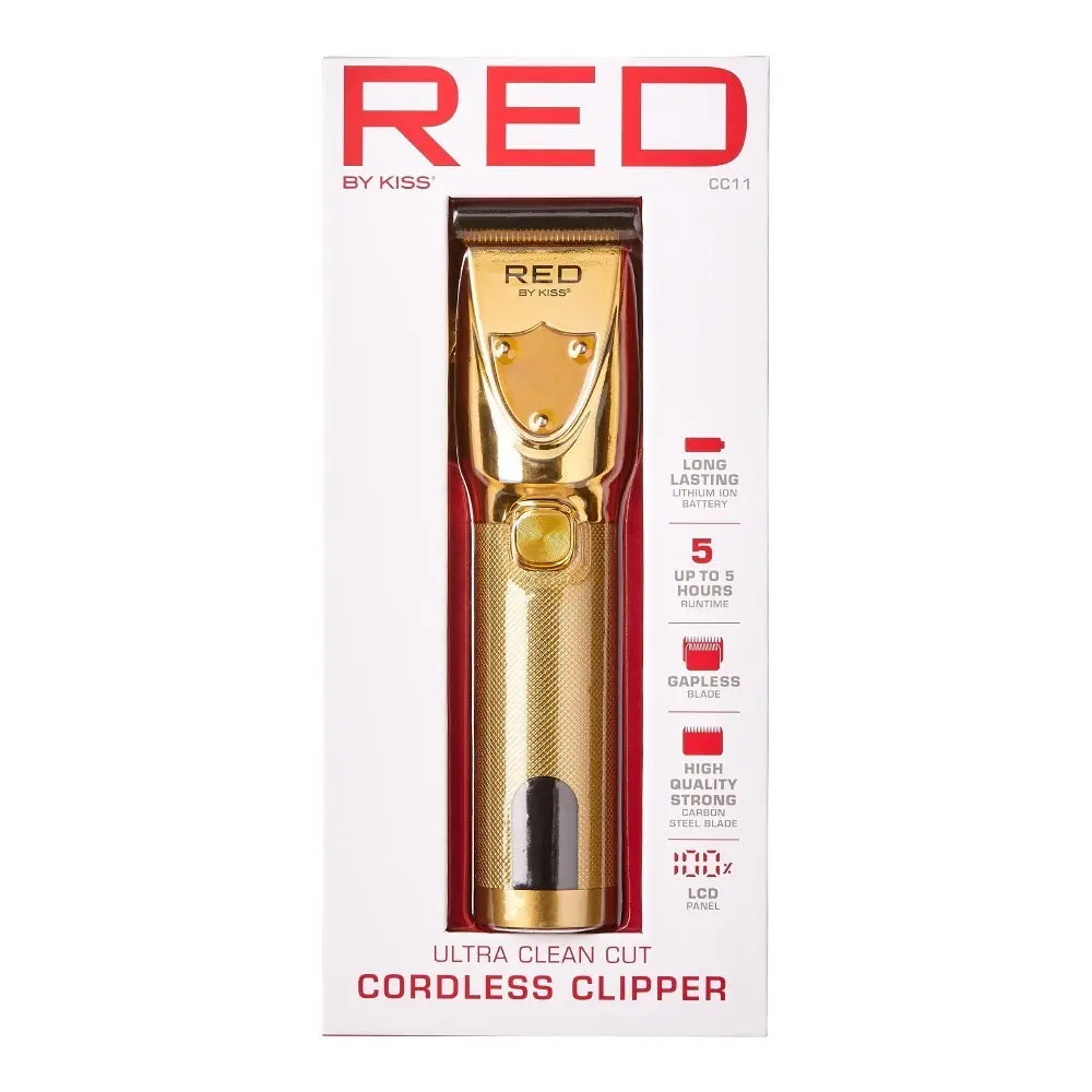 RED by KISS Ultra Clean Cut Cordless Clipper RED by KISS Ultra Clean Cut Cordless Clipper