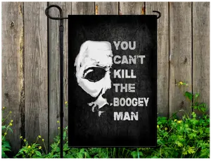 Michael Myers Halloween Yard Flag Decor