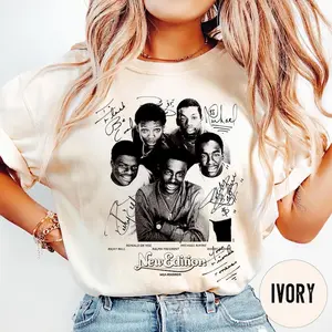 Vintage New Edition Tee,  NE Shirt, R&B Music Fans, Tour Date 2026 Shirt, Gift For Music Lover