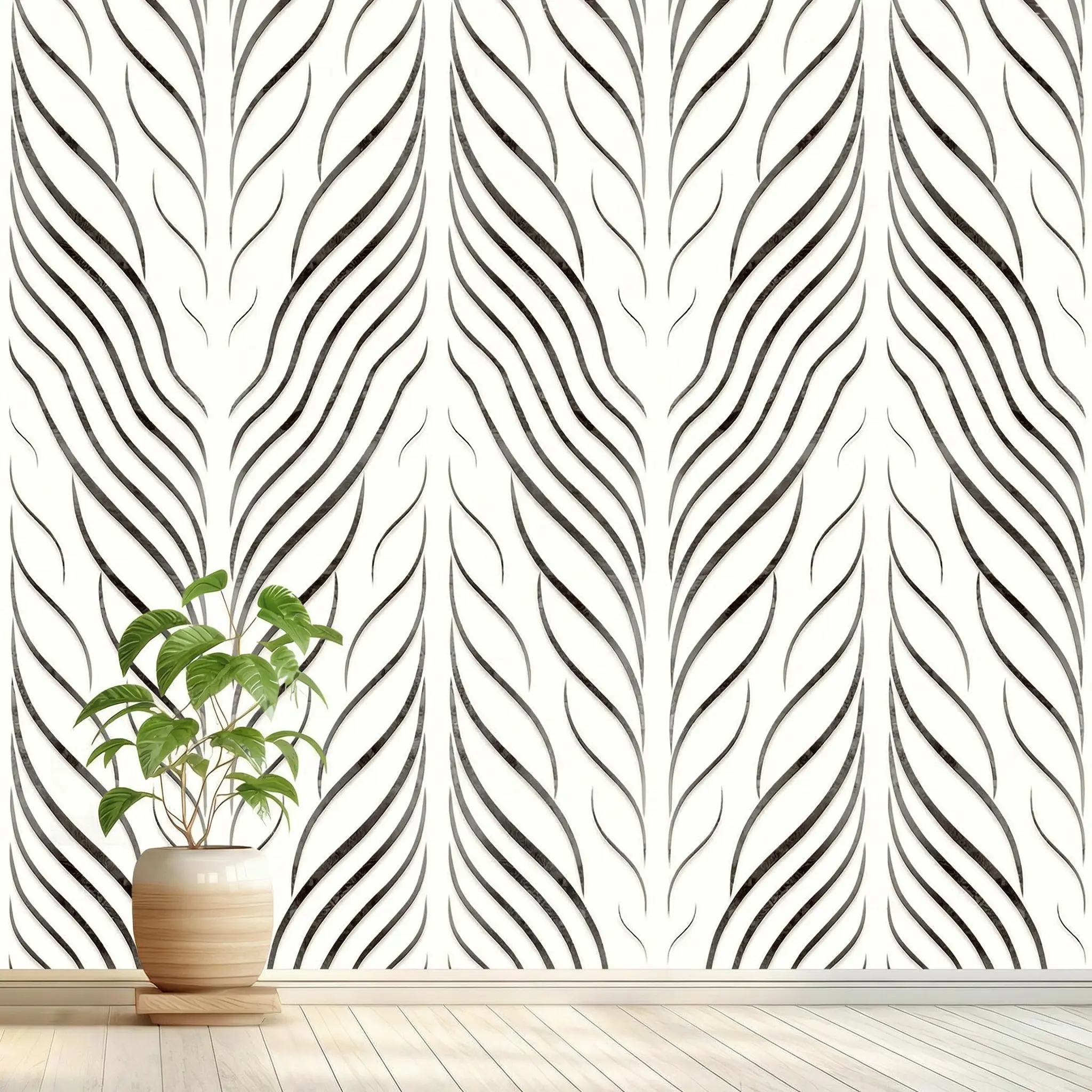 Waterproof Removable Decorative Wallpaper Roll 44.5x100cm, Small Fresh Geometric Pattern, Self-Adhesive PVC Wall Paper for Home Decoration, Living Room, Bathroom, Peel and Stick Wallpaper Designs