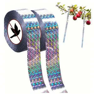 Reflective Bird Deterrent Tape, Strong Reflective Anti-Bird Tape, Durable Pest Control Strap, Outdoor Use, Easy-To-Use Bird Repellent Solution