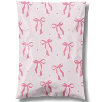 100 Pack Pink Bows(10"x13")
