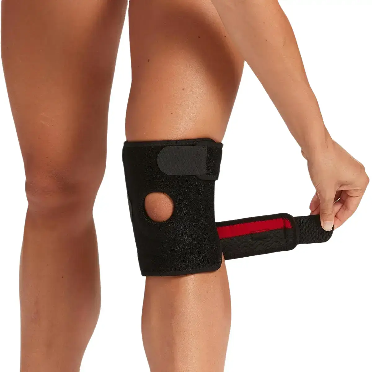 ComfiLife Patellar Knee Brace - Durable and Flexible Breathable Neoprene, Open Patella Support, Knee Brace Stabilizers, Adjustable Non-Slip Straps, Joint Protector for Sports and Outdoor Activities, Knee Supports, Injury Prevention