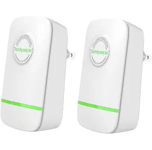 Electricity Saving Box with US Plug, 90-250V Voltage Optimization & Surge Protection, Ideal for Home Use