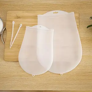 Silicone Home Use Dough Bag — Reinforced, non-stick, food-grade dough bag for baking, rolling, and proofing