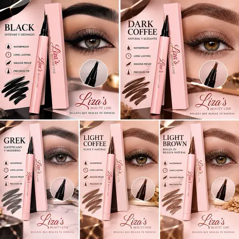 1480-Micro Precision Brow Pen, Long-Lasting Waterproof Eyebrow Definer for Natural Looking Brows
