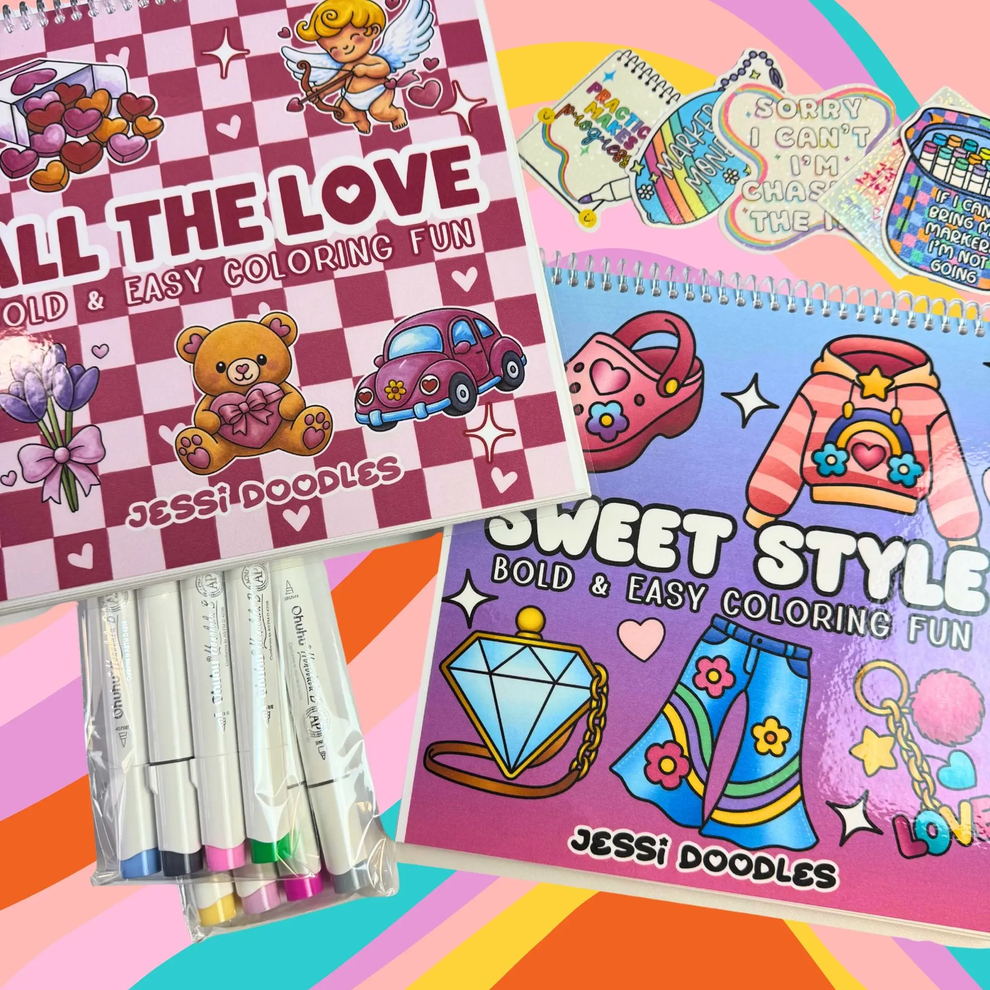 2 FULL SIZE Build Your Own Coloring Bundle