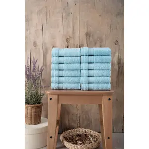 Turkish Cotton Washcloth Set of 12