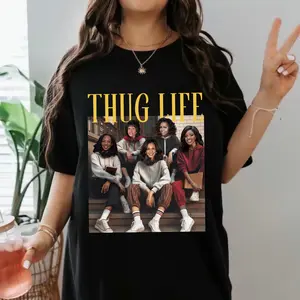 THUG LIFE KAMALA 3 2024 SHIRT, Kamala Harris President 2024 Shirt, Fashion