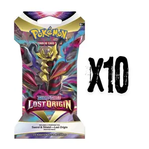 10x Pack Pokemon TCG: Lost Origin Sleeved