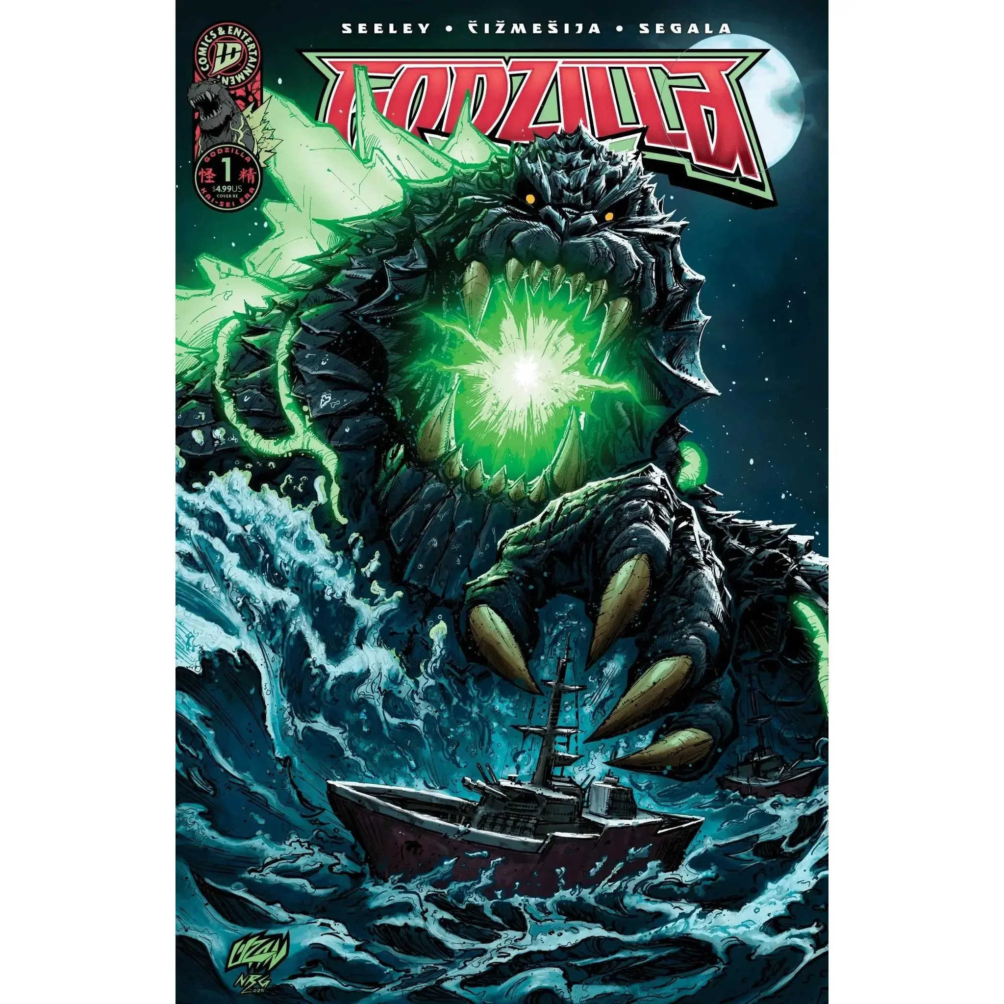 Godzilla [Kai-Sei Era] #1 - ECC Exclusive Franck Uzan Variant