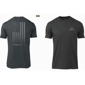 KUIU Vertical Flag Logo T-Shirt, Hunting Graphic Tee, Outdoor Adventure Shirt, Lightweight Performance Apparel, Gift Idea For Hunters And Outdoorsmen F2KW1