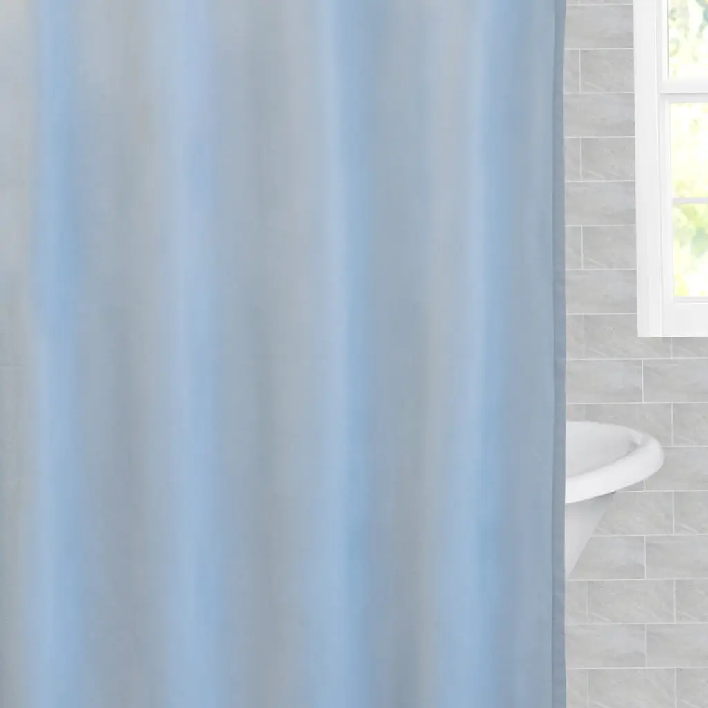 The French Blue Shower Curtain The French Blue Shower Curtain