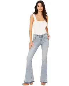 Shyanne Women's Saguaro Mid Rise Stretch Bootcut Jeans - Swfa23j10-Sltw