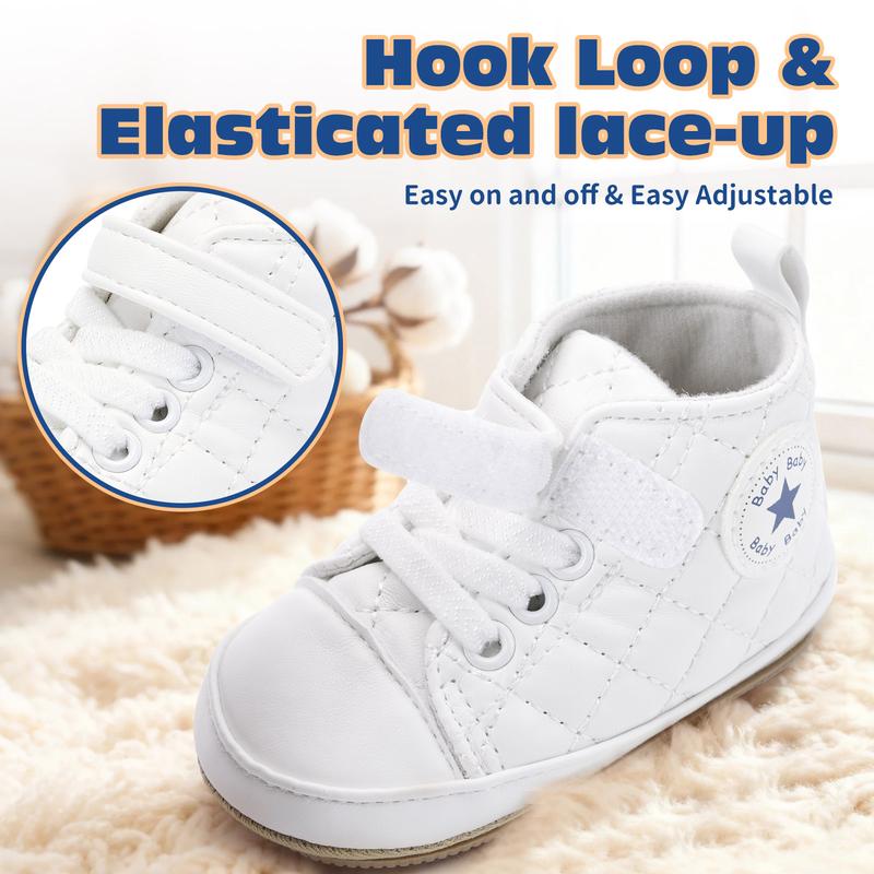 Baby Shoes Infant Cozy Sneakers Toddler Walking Shoes Newborn Boy Girl First Walker Shoes Lightweight Comfy Durable Slippers for 6 Months -9 Moths-12 Months-18 months Perfect for Little Kids Prewalker Shoes for 0-1-1.5yrs old