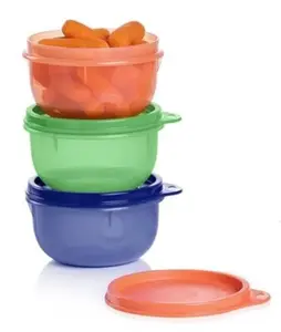 Tupperware Ideal Bowl Set - on the go, small storage containers