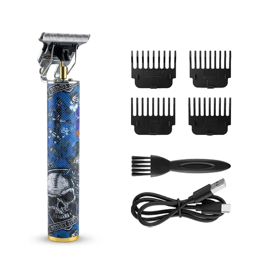 LEFFY 0 Gap T9 Men's Cordless Precision Hair Clipper - LCD Display, Type-C Fast Charging - Ideal for Edge & Beard Shaping, Gifting for Fathers, Husbands on Father's Day, Birthdays, male hair clipper