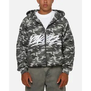 Carre Grit Hoodie Black Camo
