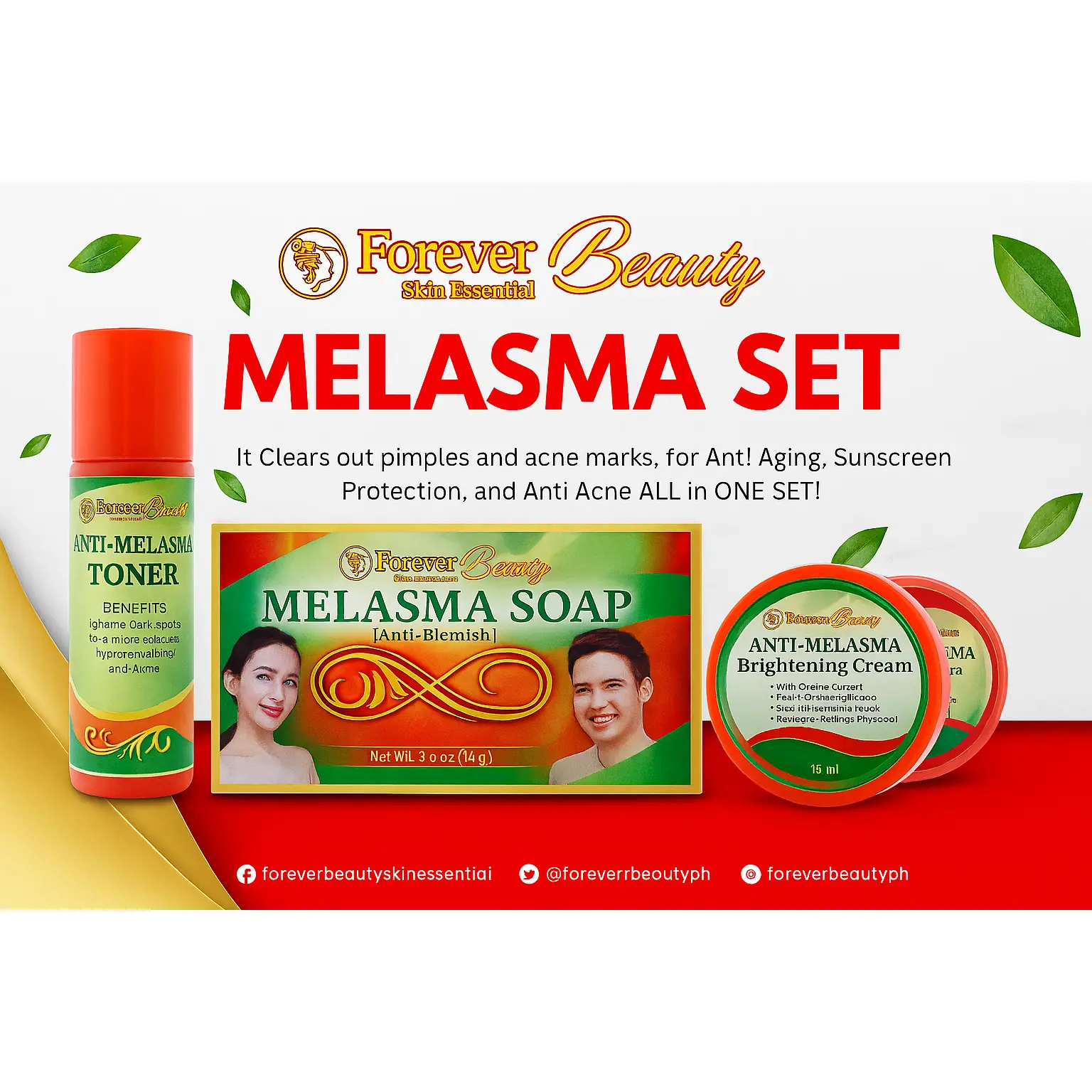 Melasma Set For a Flawless Face