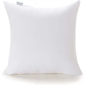 Fluffy Pillow Insert for Bed Sleeping, Decorative Stuffer Cushion Sham Filler, 18 Inchx18 Inch, White