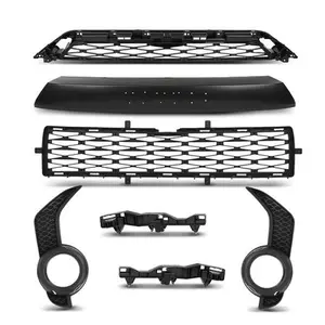 Fit For 14-19 Toyota 4Runner TRD/SR5 Front Bumper Grille Assembly Body Parts Kit