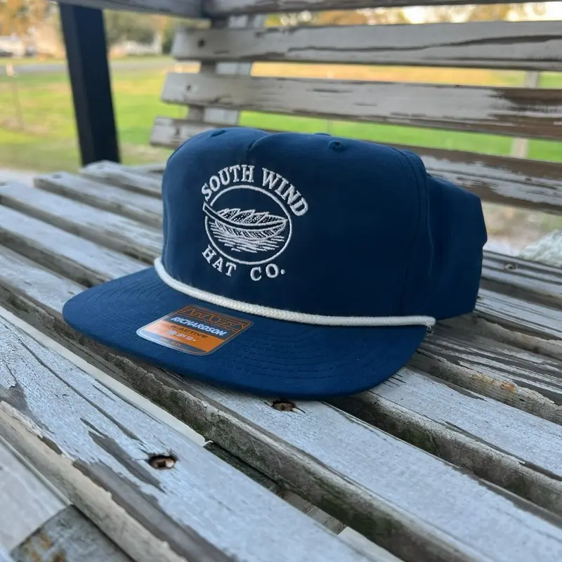 SWHC Feather-Detailed Rope Hat