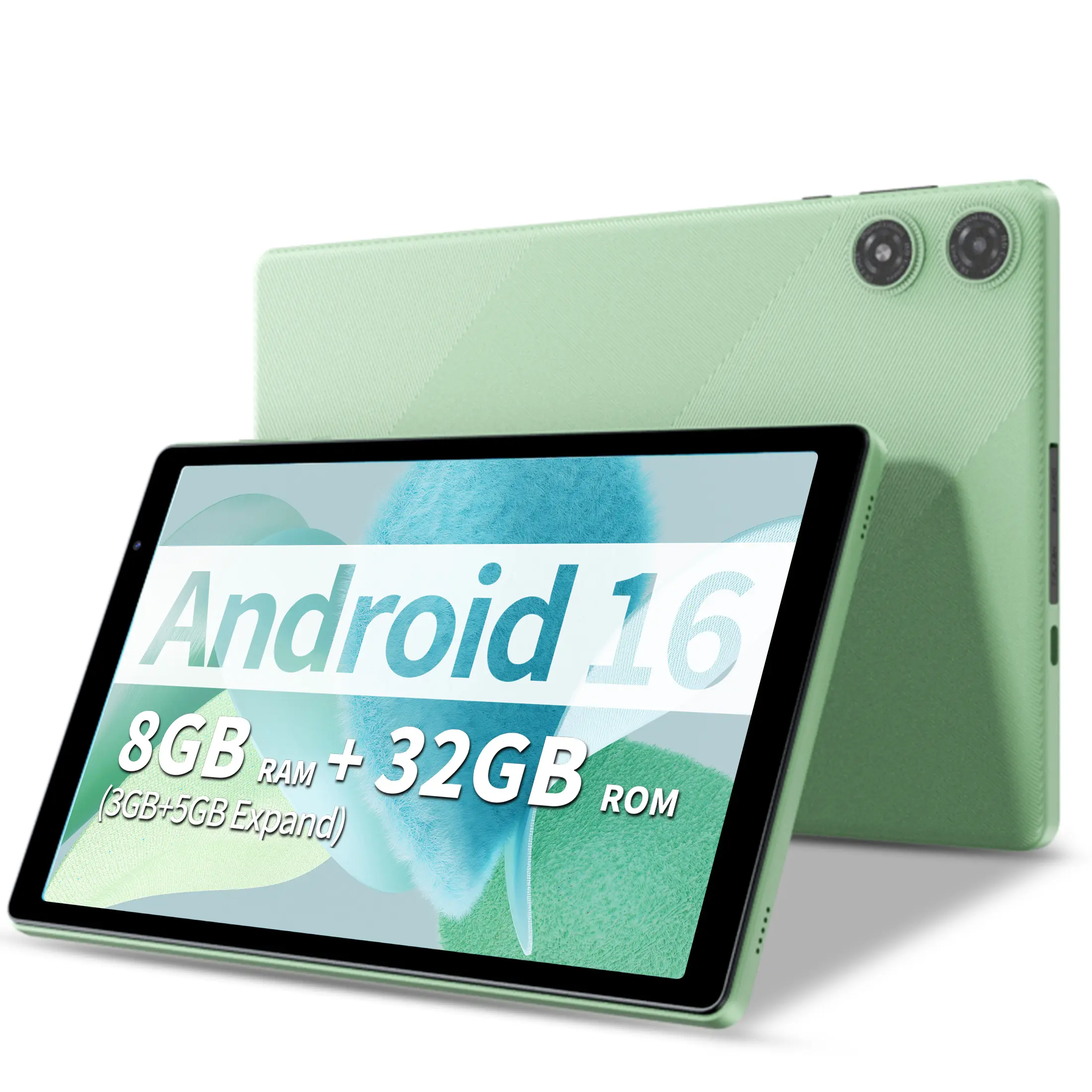 [Summerwins]PRITOM Android 16 Tablet -8GB(3GB+5GB)RAM 32GB+1TB ROM WiFi6 2.4G/5G Dual Band, 6000mAh Large Capacity Battery, 5 Color Choices for Daily Use