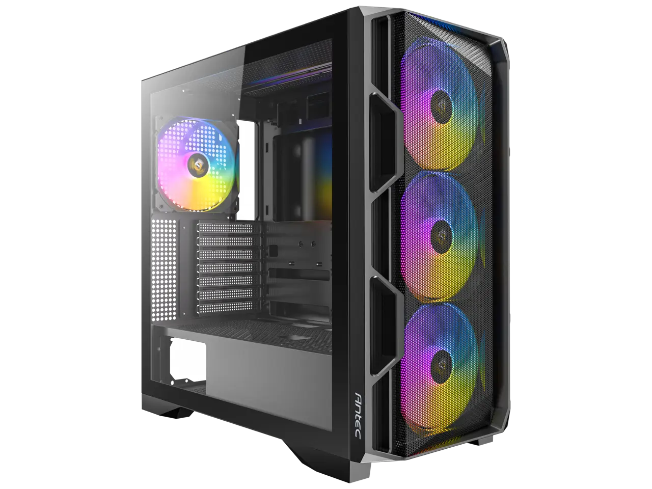 Antec AX1000 ARGB Mid-Tower ATX PC Case with Fans - TikTok Shop