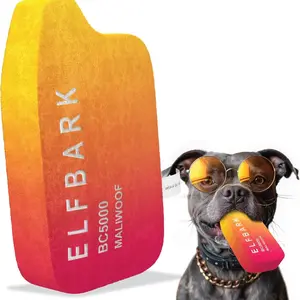 Interactive Dog Toy Mimicking Electronic Cigarette Shape, Fun Sound-Producing Interactive Chew Toy for Puppies & Adult Dogs, Suitable for Small, Medium, Large Breeds