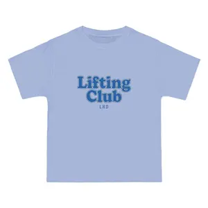 Lifting Club T-Shirt — Vintage Skeleton Weightlifter Gym Tee