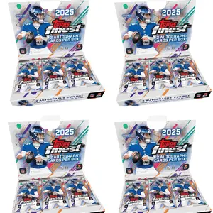 BREAK 1246 5/23: (4) 2025 Topps FINEST Hobby Box Pick Your Team Break PYT