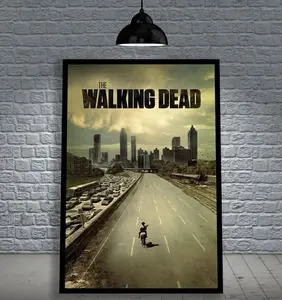 The Walking Dead TV Series Andrew Lincoln Norman Reedus Melissa McBride Poster Print Paper Unframe Movie Poster Print
