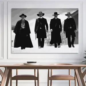 Tombstone Movie Poster Print - Classic Western Cowboy Vintage Wall Art Gift Idea UNFRAMED