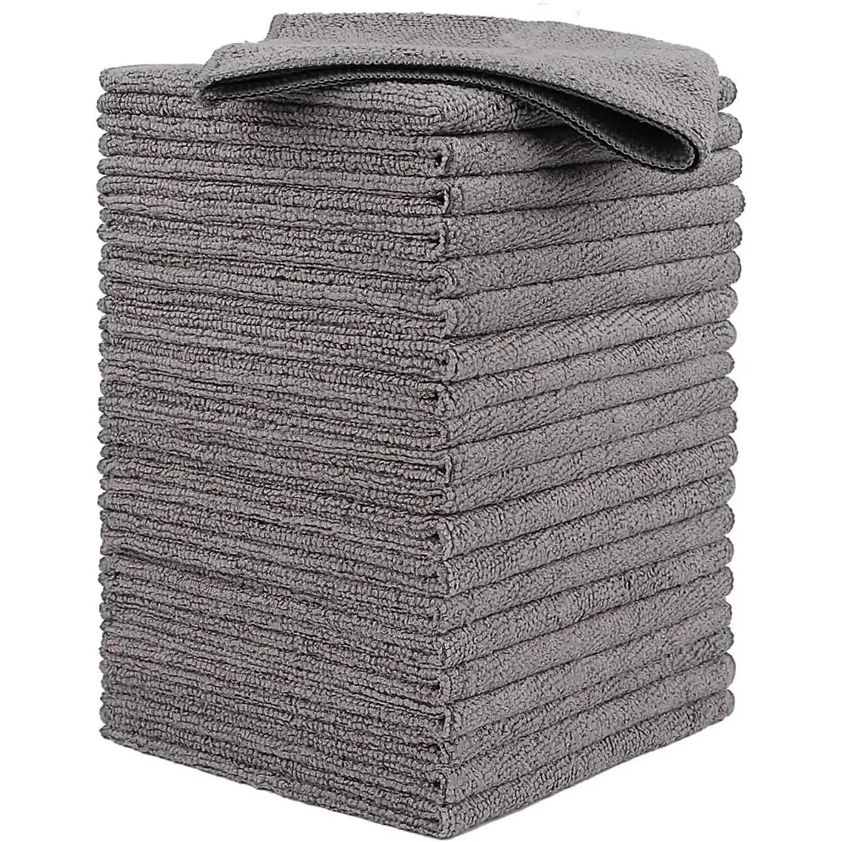 Microfiber Cleaning Cloth, 5/10/20/50/150pcs Reusable Water Absorbent Towel, Household Items, Multipurpose Cleaning Tool for Car, Home, Kitchen, Bathr