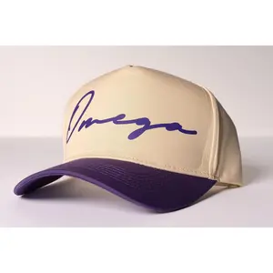 Omega Psi Phi Cursive Snapback Hat