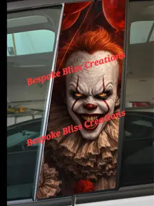 B-Pillar Decal for Cars with B-Pillar - Sleek Design to Enhance Aesthetic Appeal - Easy Application for Stylish Car Look