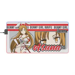 Asuna _ Sword Art Online LED Gaming Mouse Pad