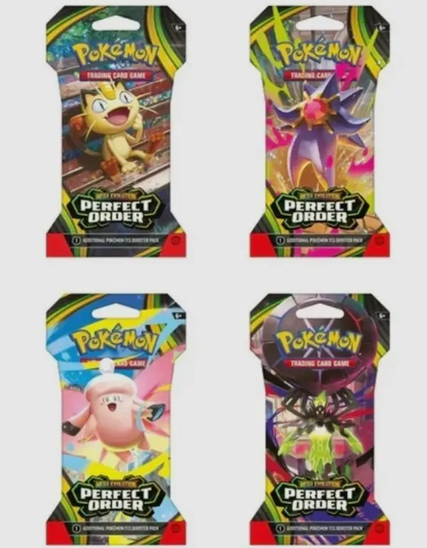 Pokémon TCG: Mega Evolution—Perfect Order Sleeved Booster Pack