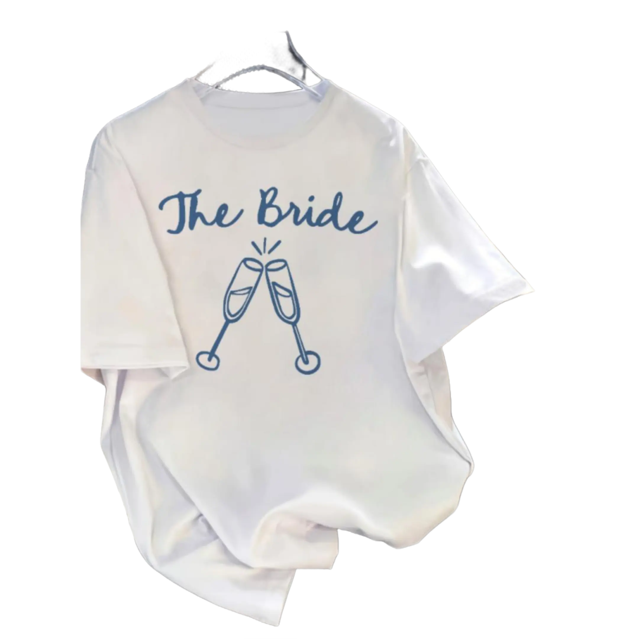 The Bride Graphic Tee Women Short Sleeve Crewneck Oversized Loose Fit Soft Cotton T Shirt Casual Wedding Weekend Bachelorette Bridal Shower Honeymoon Outfit Top