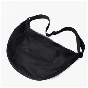 Large Capacity Basketball Bag, Single Shoulder Crossbody Bag, Sports Training Ball Storage Pouch, Volleyball Net Bag, Fitness Backpack