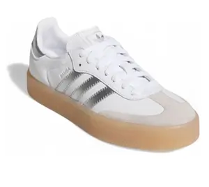 adidas Sambae Cloud White Silver Metallic (Women's)