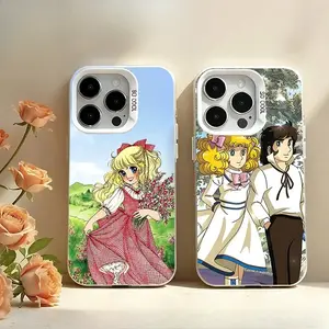 Candy Anime C-Candy Comic Cute Phone Cases For iPhone 17 Promax Pro Air 16 Plus 15 14 13 12 IMD Matte Shockproof Protective Cover Protection