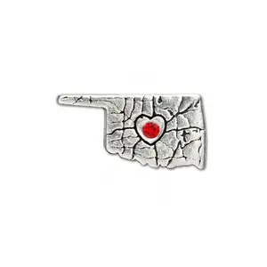 My Heart - Oklahoma Bead Charm