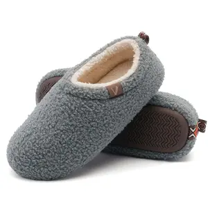VONMAY Women’s Soft Comfy House Shoes with Fleece Lining, Curly Fur, Cozy Platform Indoor Footwear, and Flipflop Comfort Slide for Home and Lounge