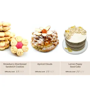 Intermediate 3 Baking Kits Bundle For Home Bakers Expanding Skills