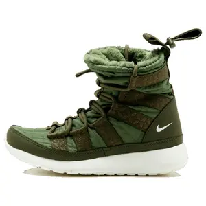(WMNS) Nike Rosherun High 'Olive Green' 615968-301