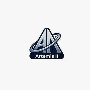 11 Pcs Different Artemis II Earthrise II 2026 Mission Patch Stickers | NASA Inspired Space Sticker Gifts