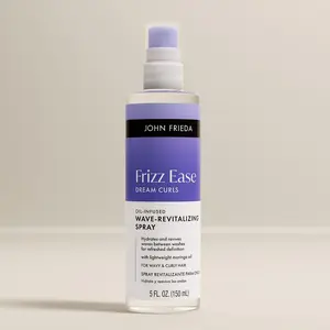 John Frieda Haircare Frizz Ease Dream Curls Wave-Revitalizing Spray, Revive Curls Between Hair Washes, Oil-Infused Formula